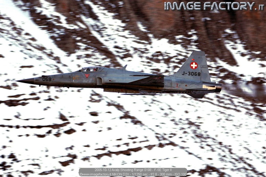 2005-10-12 Axalp Shooting Range 0198 - F-5E Tiger II